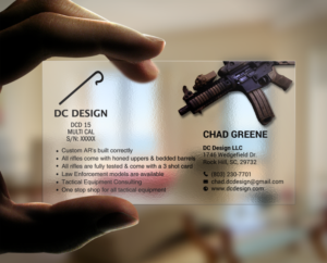 Design de Carte de Visite par chandrayaan.creative pour DC Design LLC | Design : #23017855
