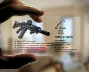 Design de Carte de Visite par chandrayaan.creative pour DC Design LLC | Design : #23017857