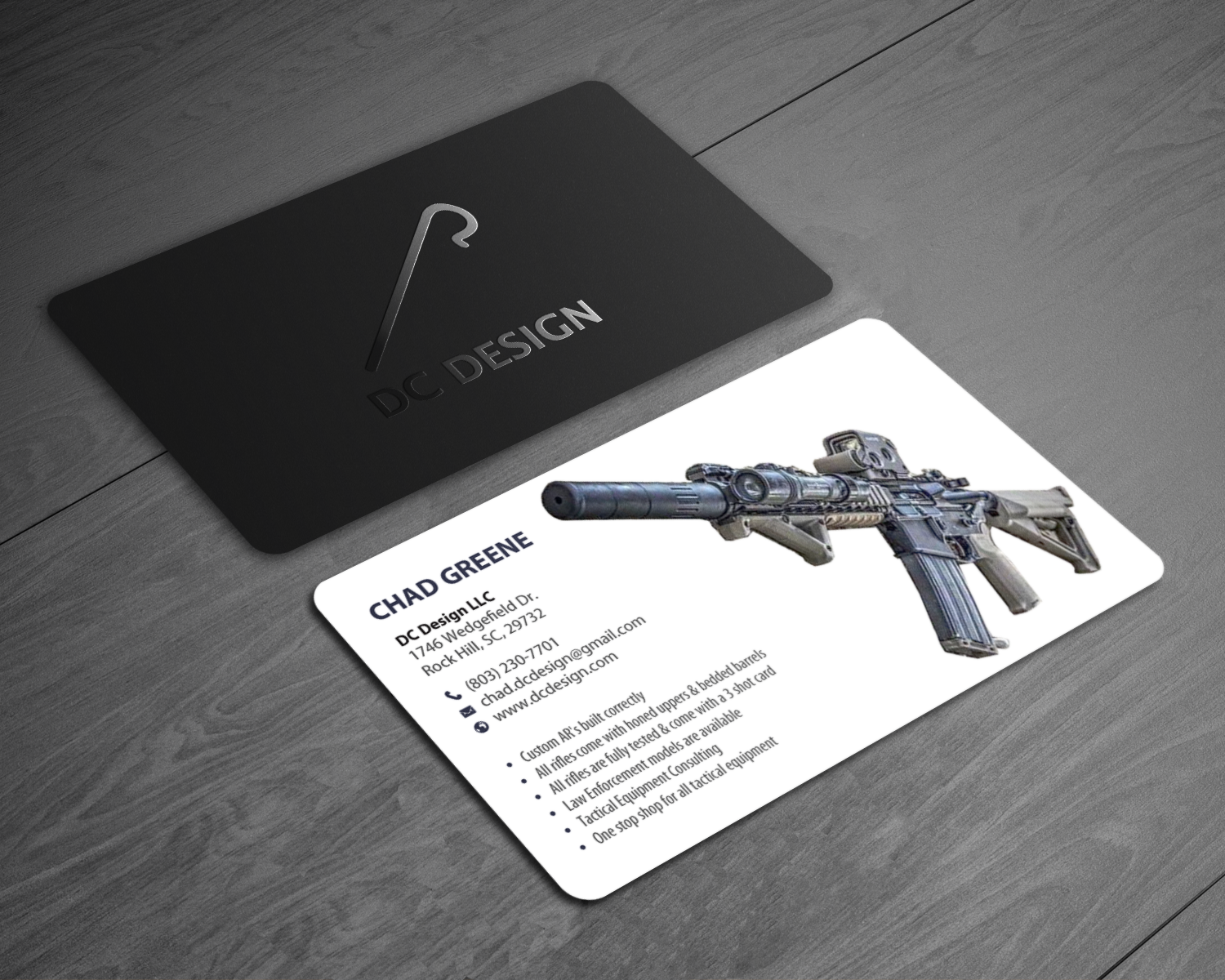 Design de Carte de Visite par chandrayaan.creative pour DC Design LLC | Design #23031603