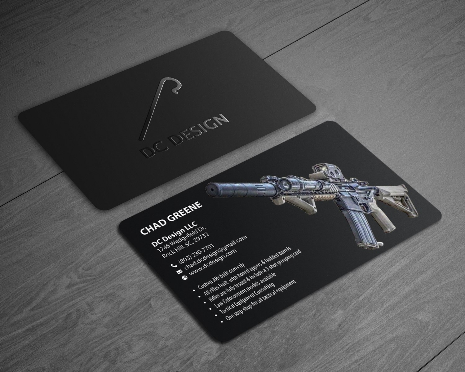 Design de Carte de Visite par chandrayaan.creative pour DC Design LLC | Design : #23040039