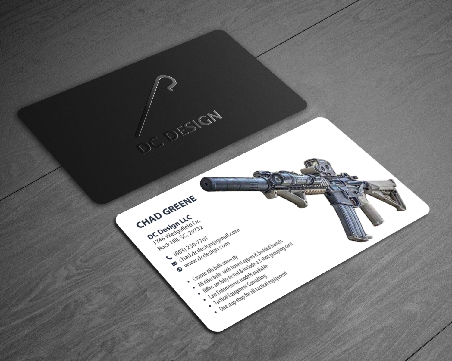 Visitenkarten-Design von chandrayaan.creative für DC Design LLC | Design #23040077