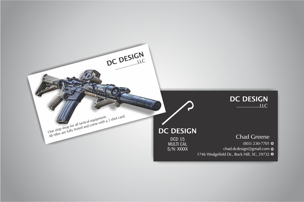 Design de Carte de Visite par Dave Paresh pour DC Design LLC | Design #23023790