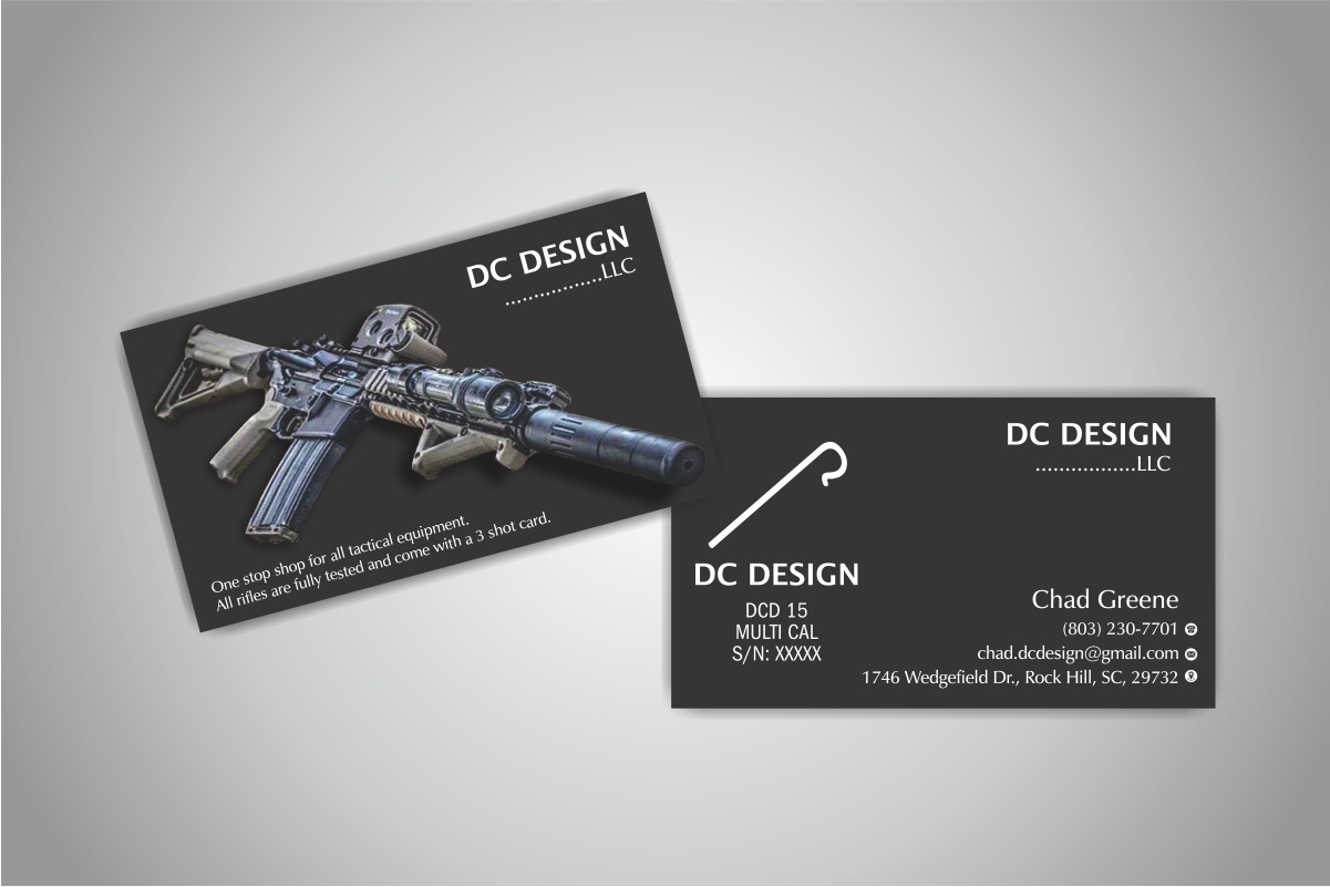 Diseño de Tarjeta de Presentación por Dave Paresh para DC Design LLC | Diseño #23023793