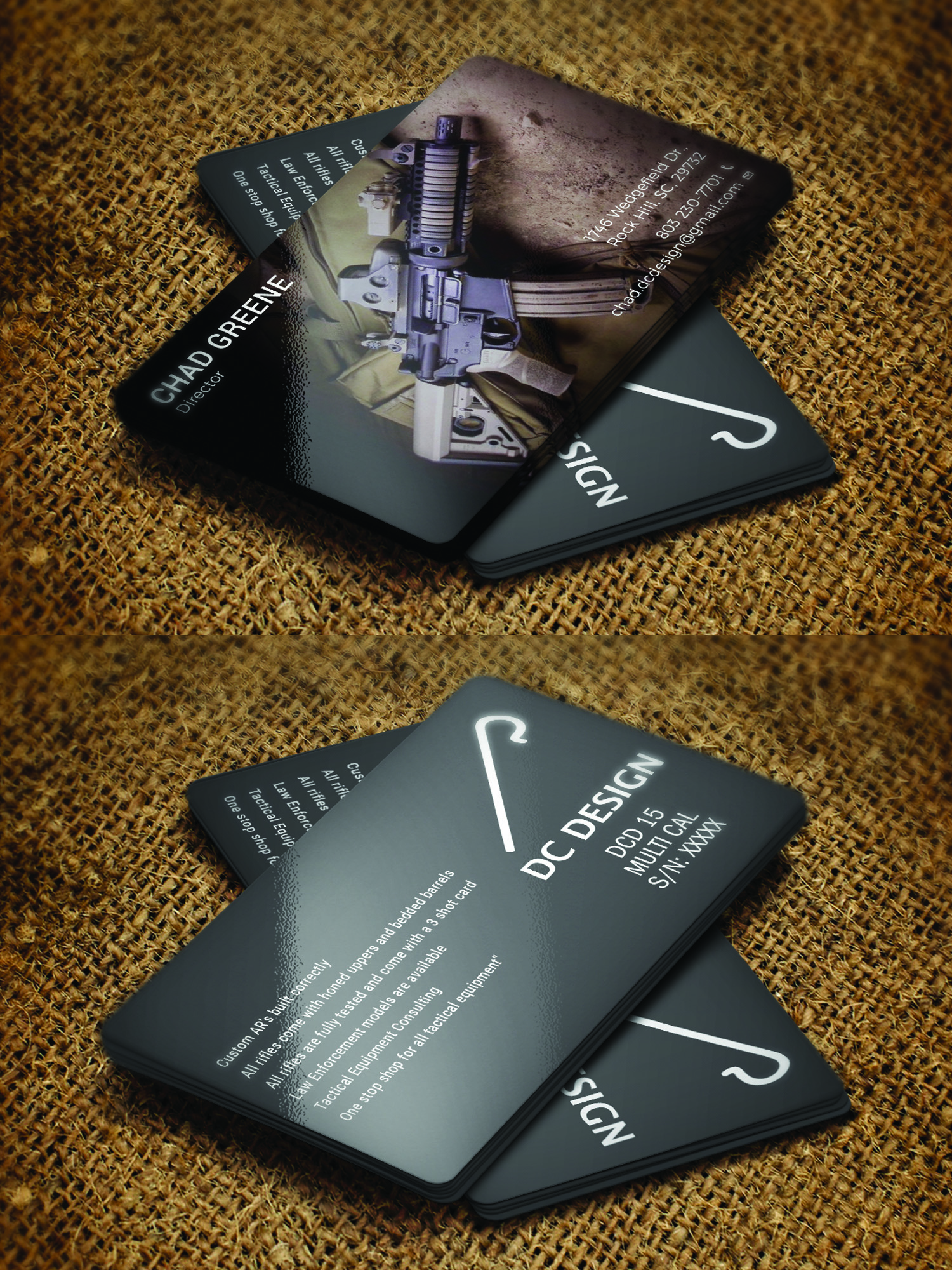 Design de Carte de Visite par Tripti Ranjan Gain pour DC Design LLC | Design #23015750
