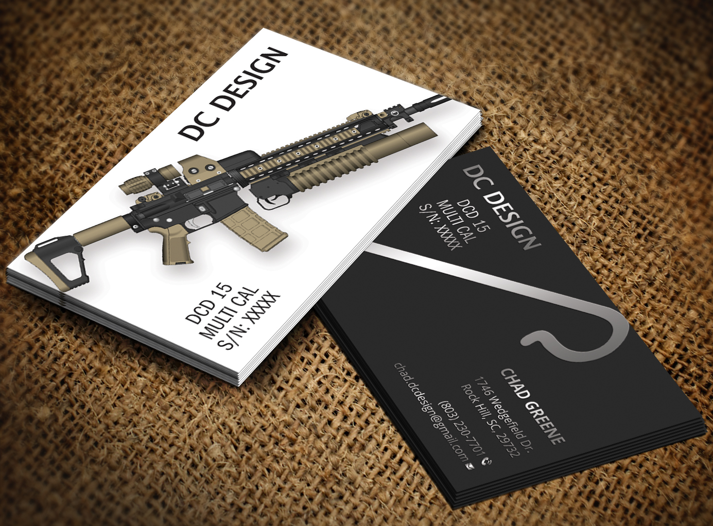 Diseño de Tarjeta de Presentación por DesignShout para DC Design LLC | Diseño #23015868