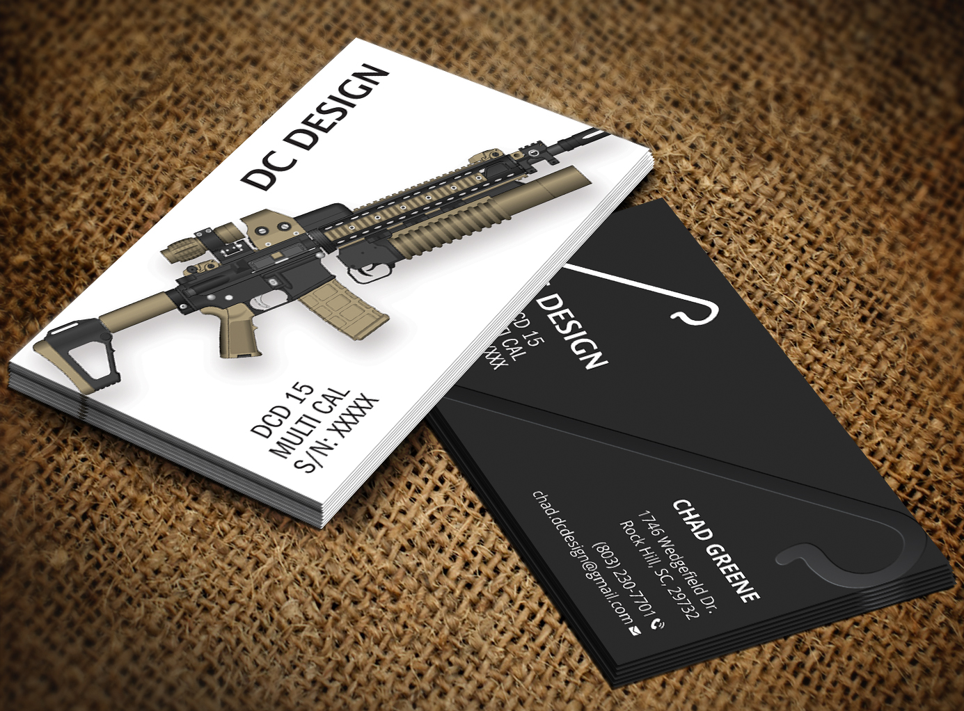 Business Card Design by DesignShout for DC Design LLC | Design #23015960