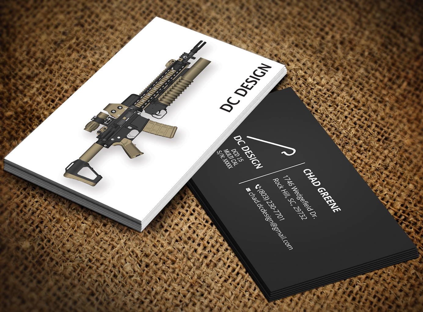 Business Card Design by DesignShout for DC Design LLC | Design #23016099