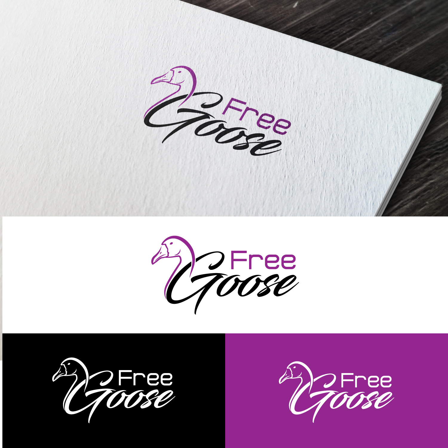 Logo Design by Maxo-Biz for Free Goose | Design #23026054