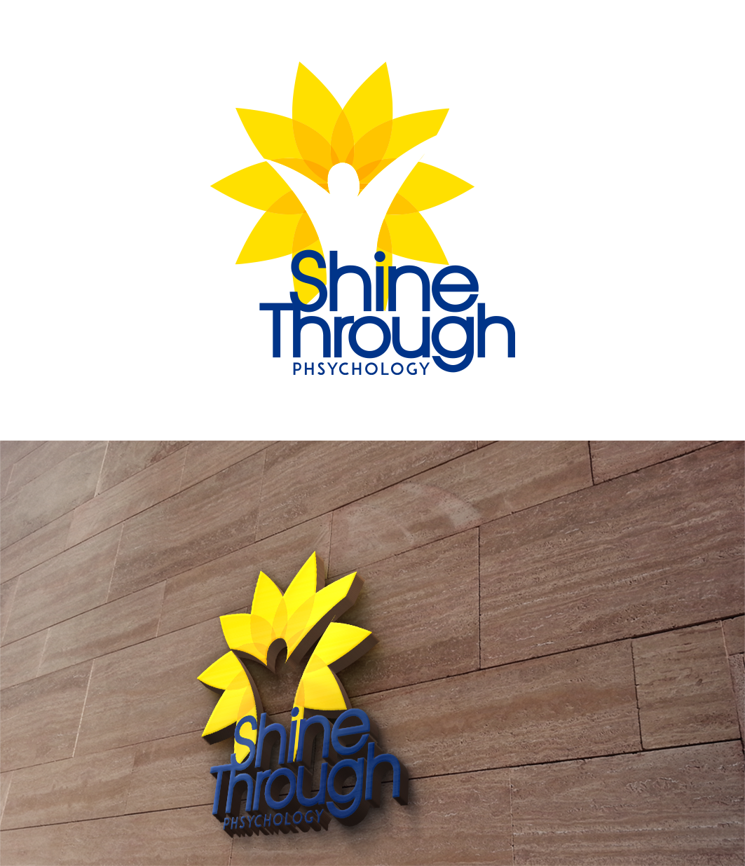 Logo Design by trufya for Shine Through Psychology  | Design #23040092