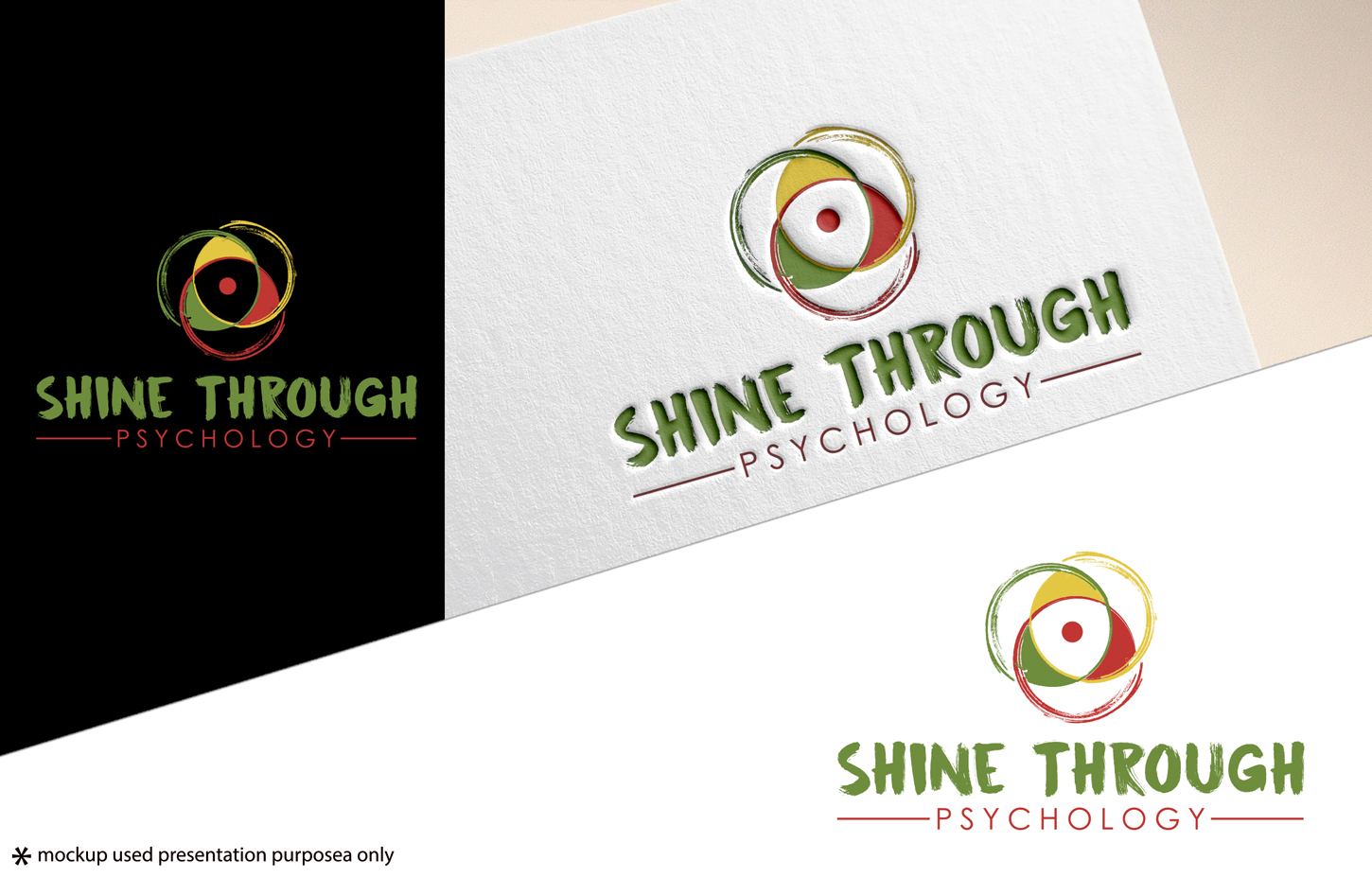 Logo Design by Juli creation for Shine Through Psychology  | Design #23021654