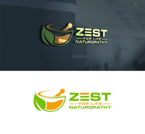 Zest for Life Naturopathy | Logo Design by Mono.co