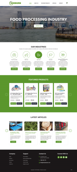 Web Design by pb for Rodburn | Design: #23027536