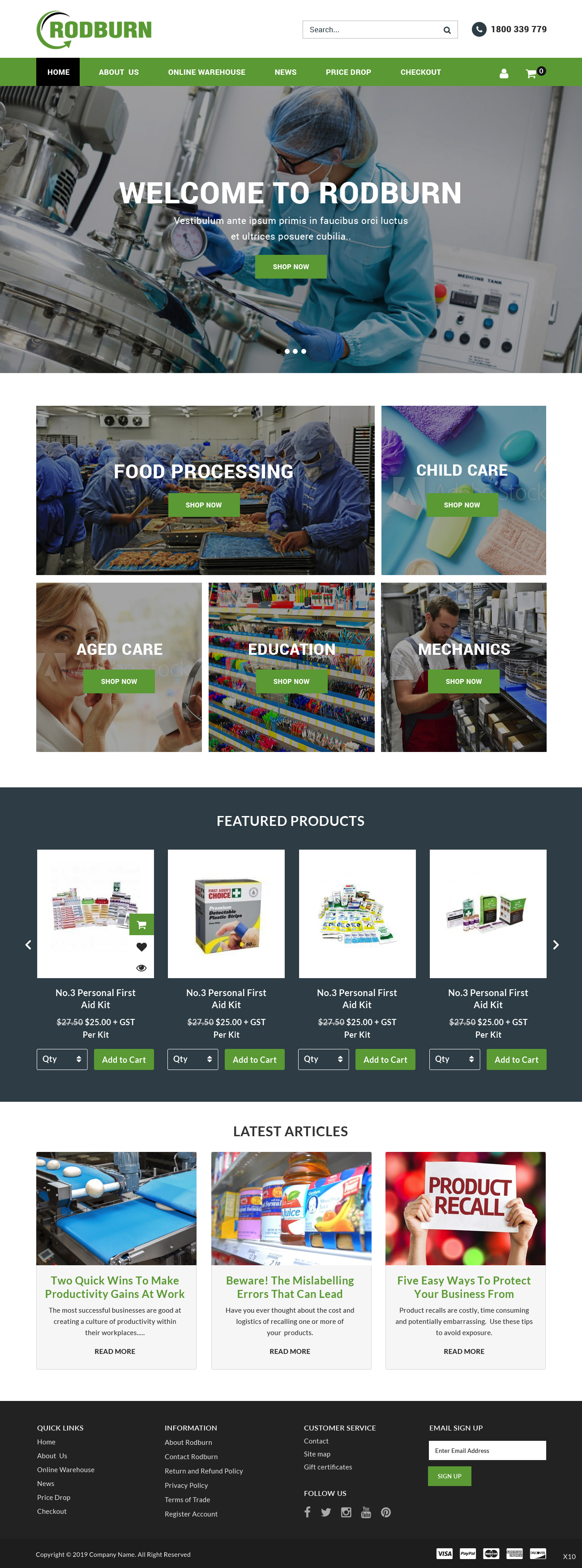 Web Design by pb for Rodburn | Design #23027552