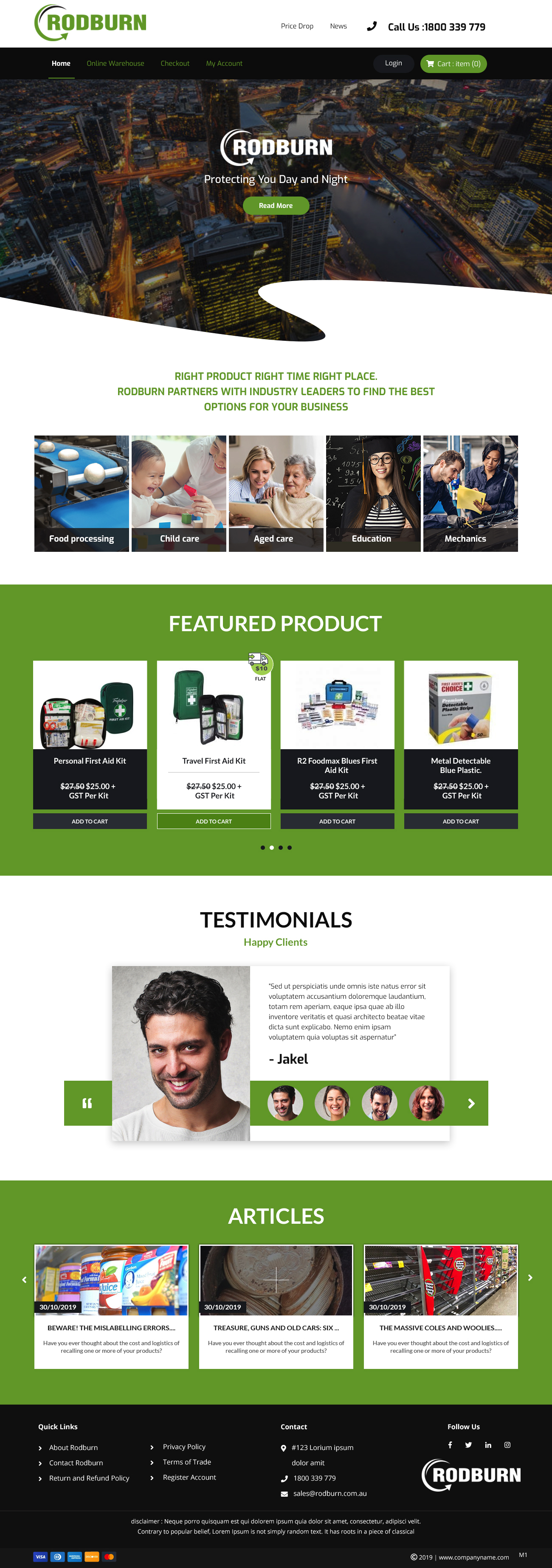 Web Design by pb for Rodburn | Design #23038831