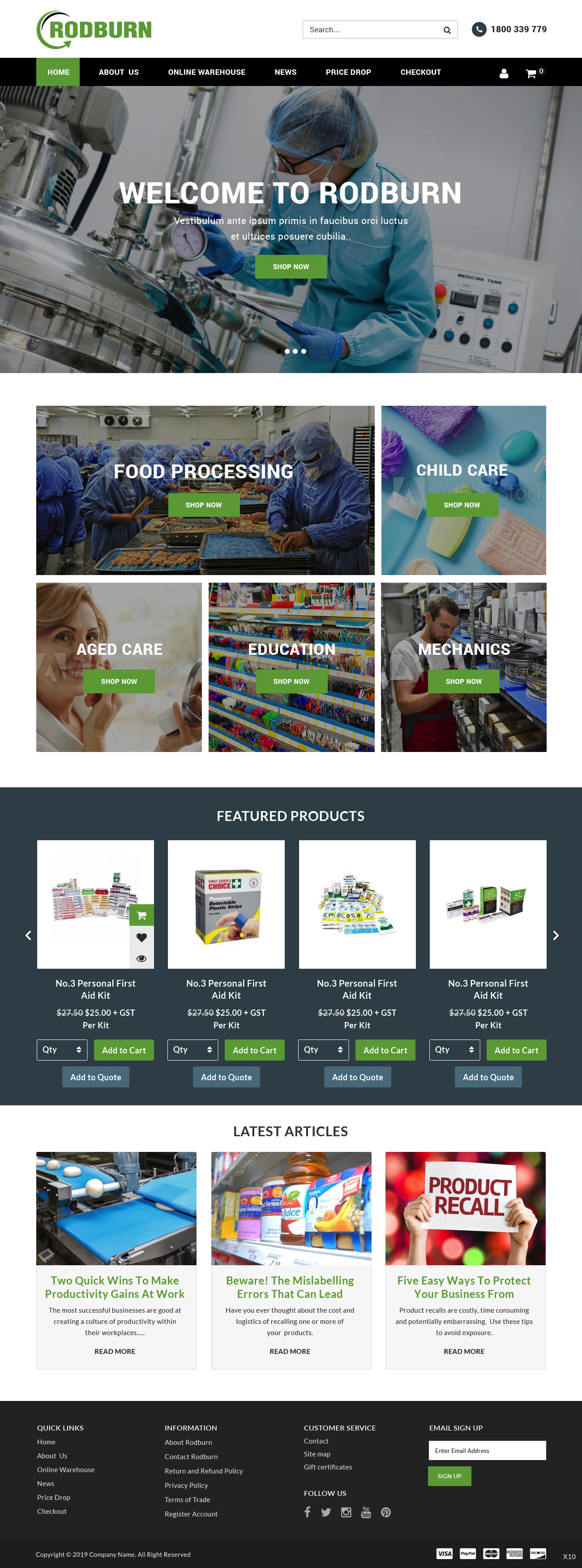 Web Design by pb for Rodburn | Design #23038835