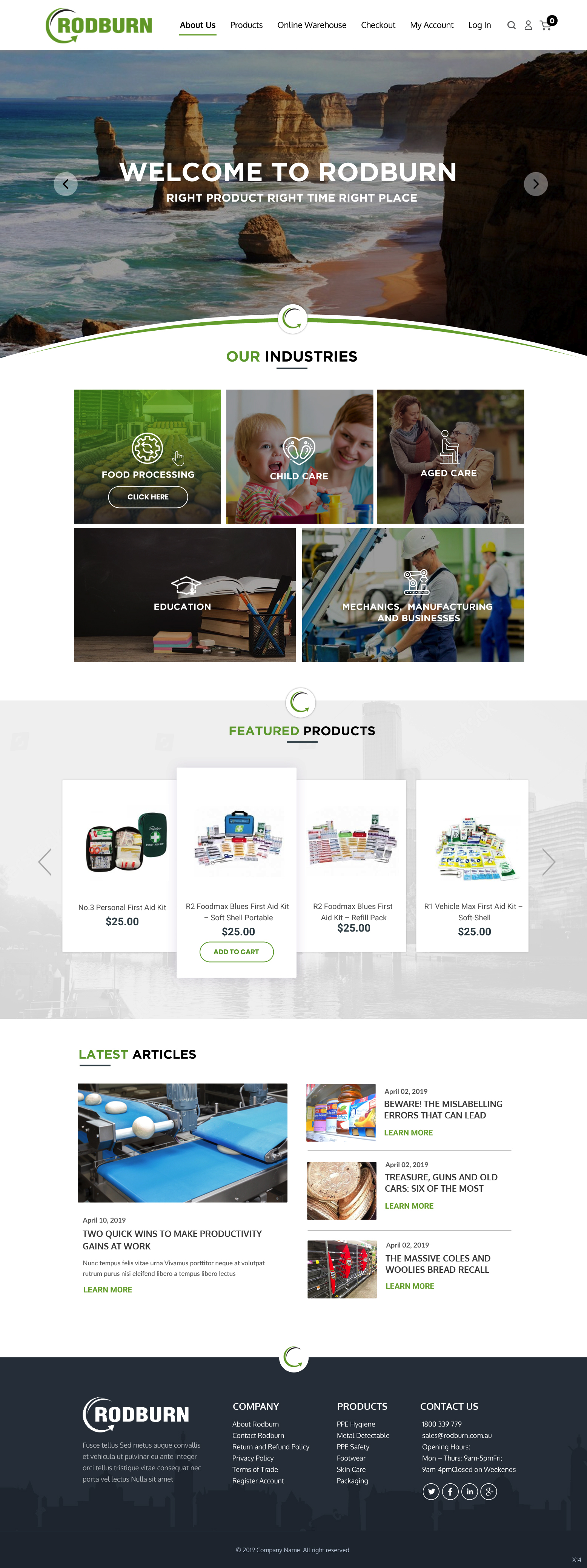 Web Design by pb for Rodburn | Design #23038836