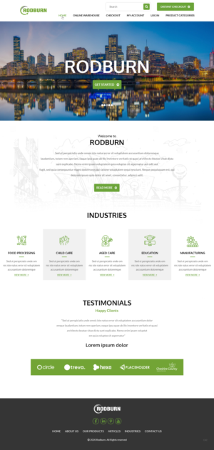 Web Design by pb for Rodburn | Design: #25374262