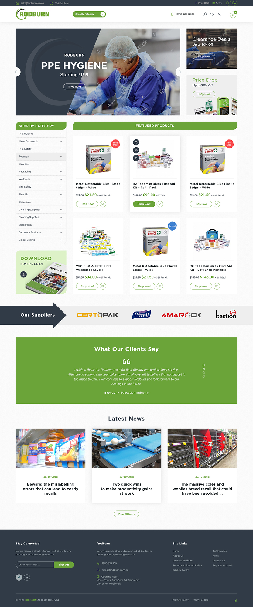 Web Design by Ved Web Services for Rodburn | Design #23034929