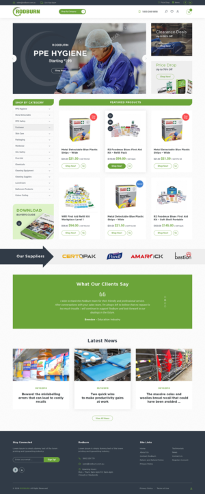 Web Design by Ved Web Services for Rodburn | Design: #23034929