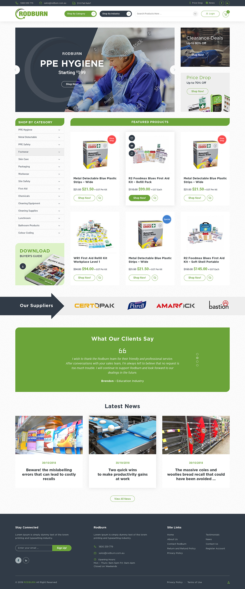 Web Design by Ved Web Services for Rodburn | Design #23040199