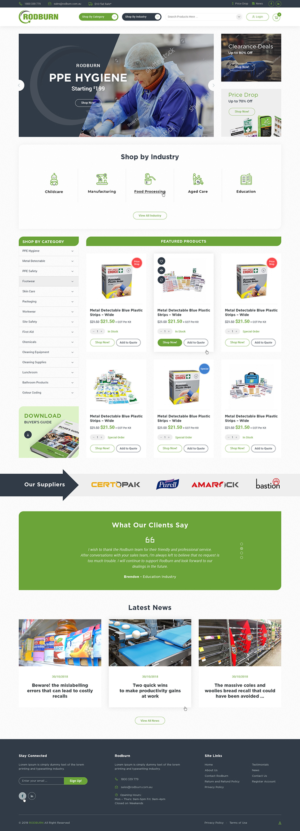 Web Design by Ved Web Services for Rodburn | Design: #23050182