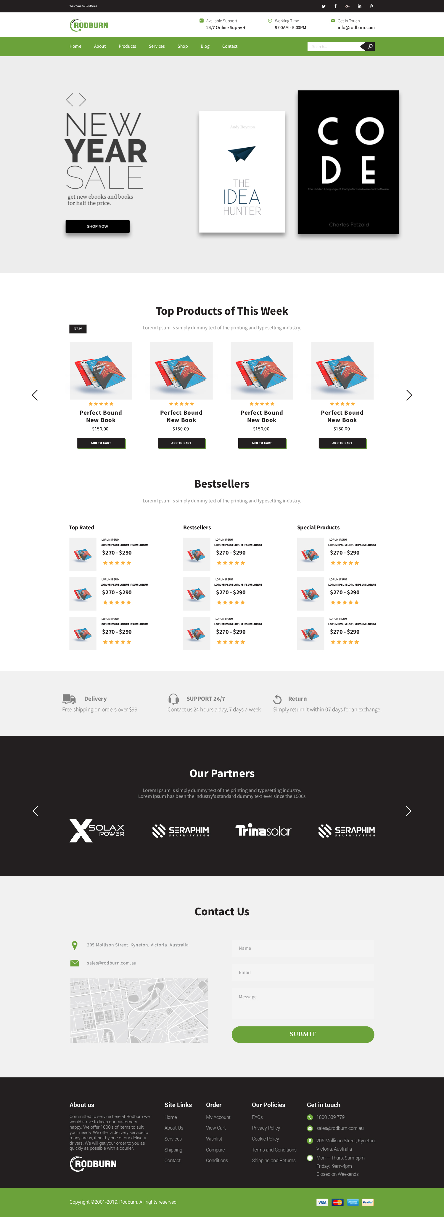 Web-Design von Deziners Zone für Rodburn | Design #23027120