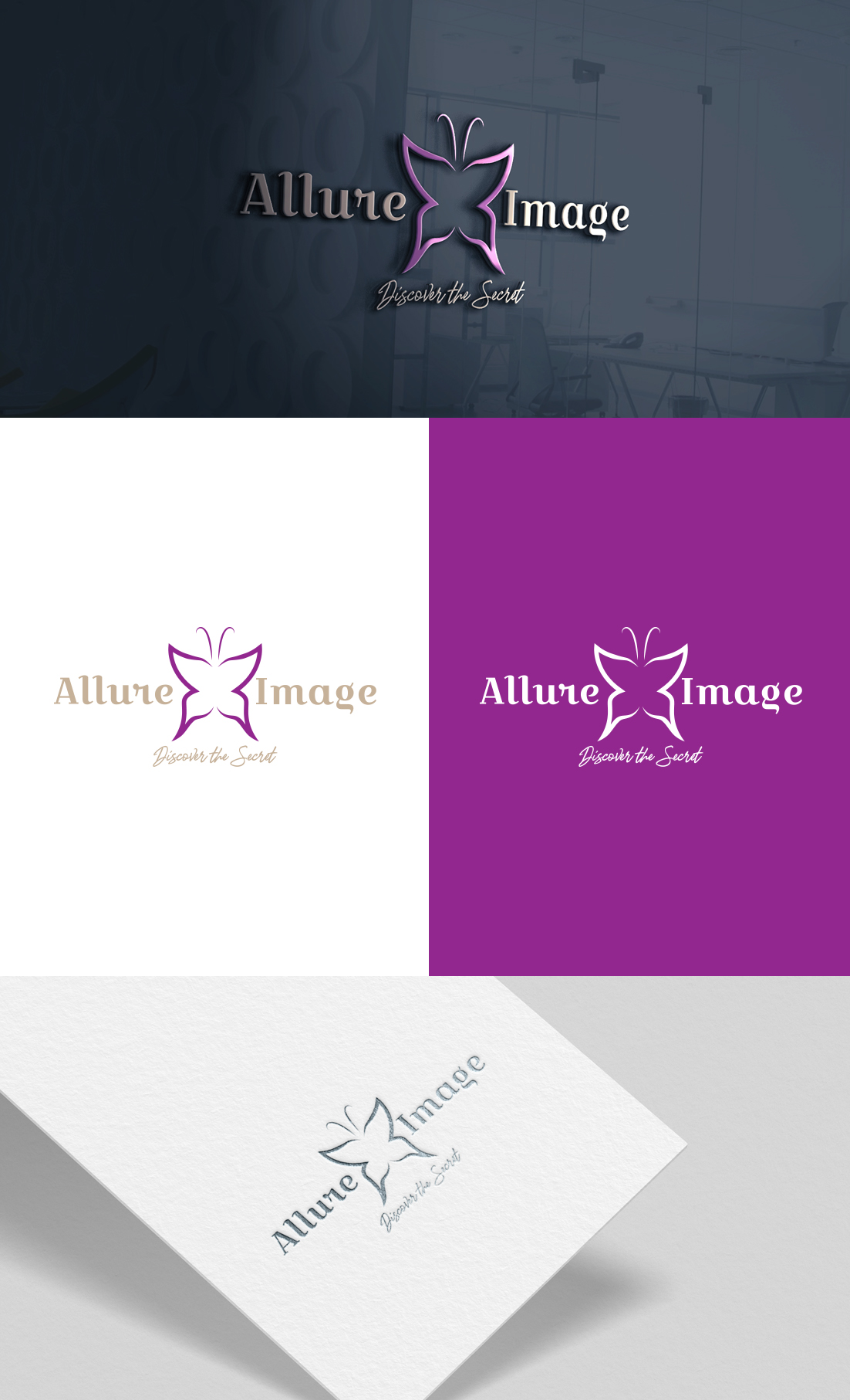 Logo Design by GLDesigns for Allure Image Enhancement, Inc | Design #23017234