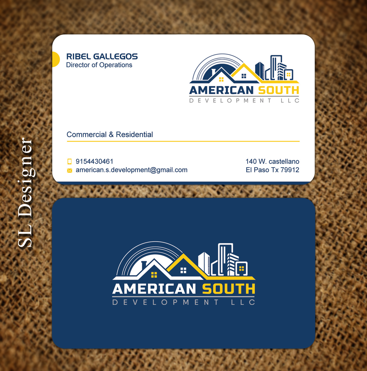 Business Card Design by SL Designer for this project | Design #23044513