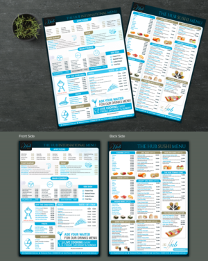 Menu Design by SAI DESIGNS for this project | Design: #23052901