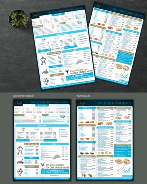 Menu Design by SAI DESIGNS for this project | Design: #23069496