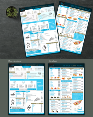 Menu Design by SAI DESIGNS for this project | Design: #23105794