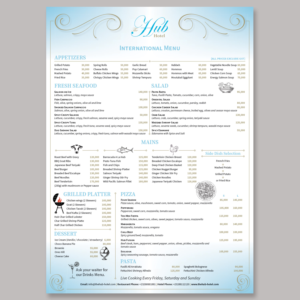 Menu Design by shritaa1 for this project | Design: #23039116