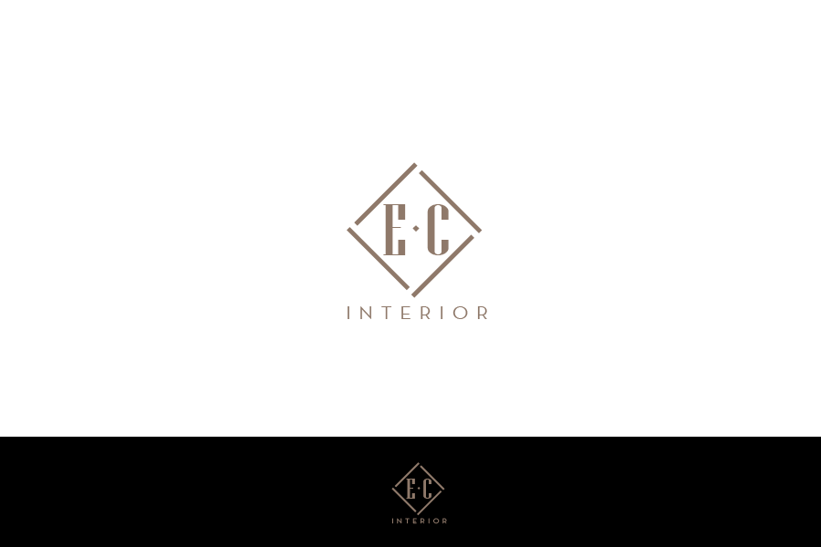 Logo Design by jaime.sp for EC Interior  | Design #23029789