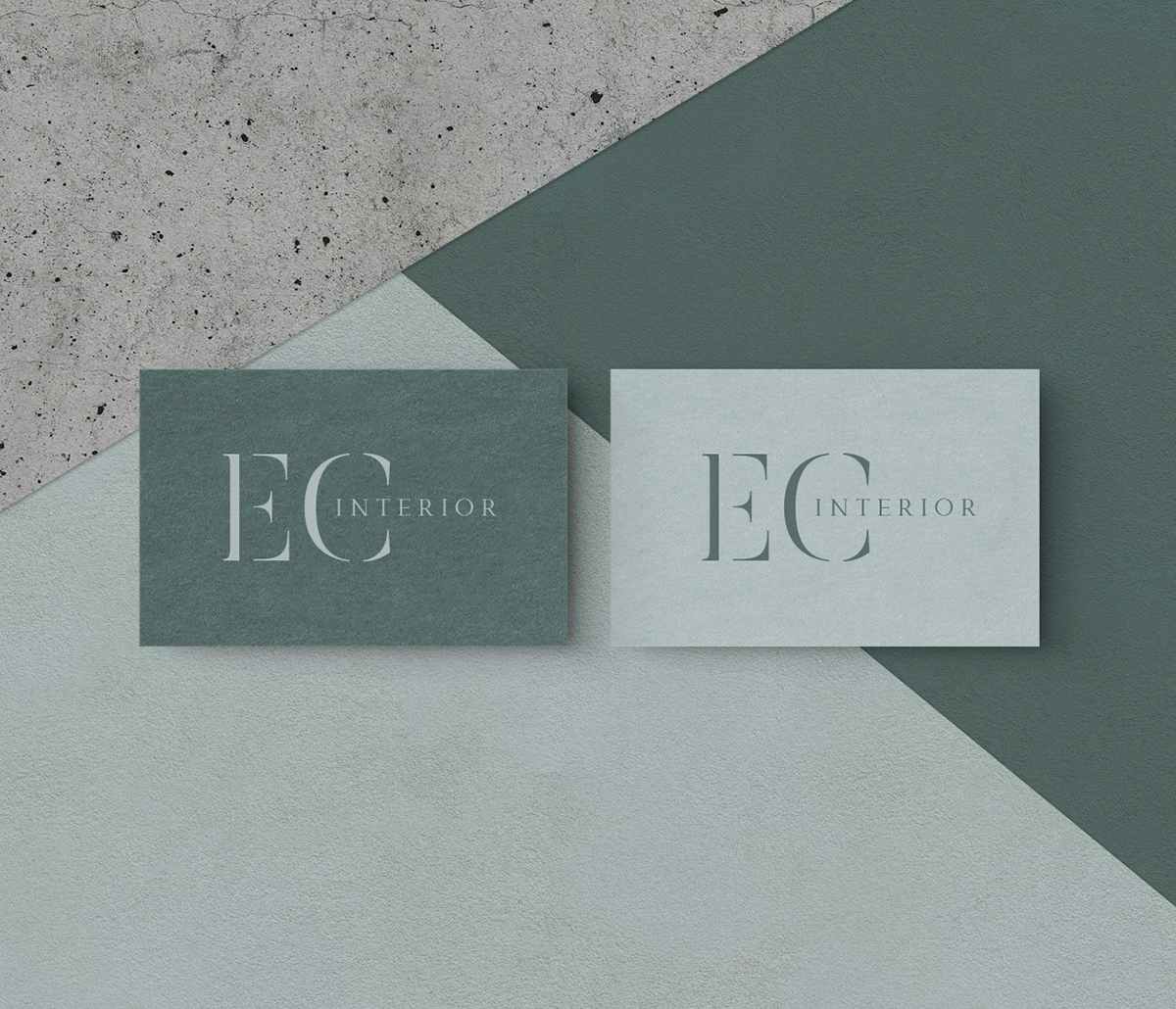 Logo Design by wonderland for EC Interior  | Design #23033001