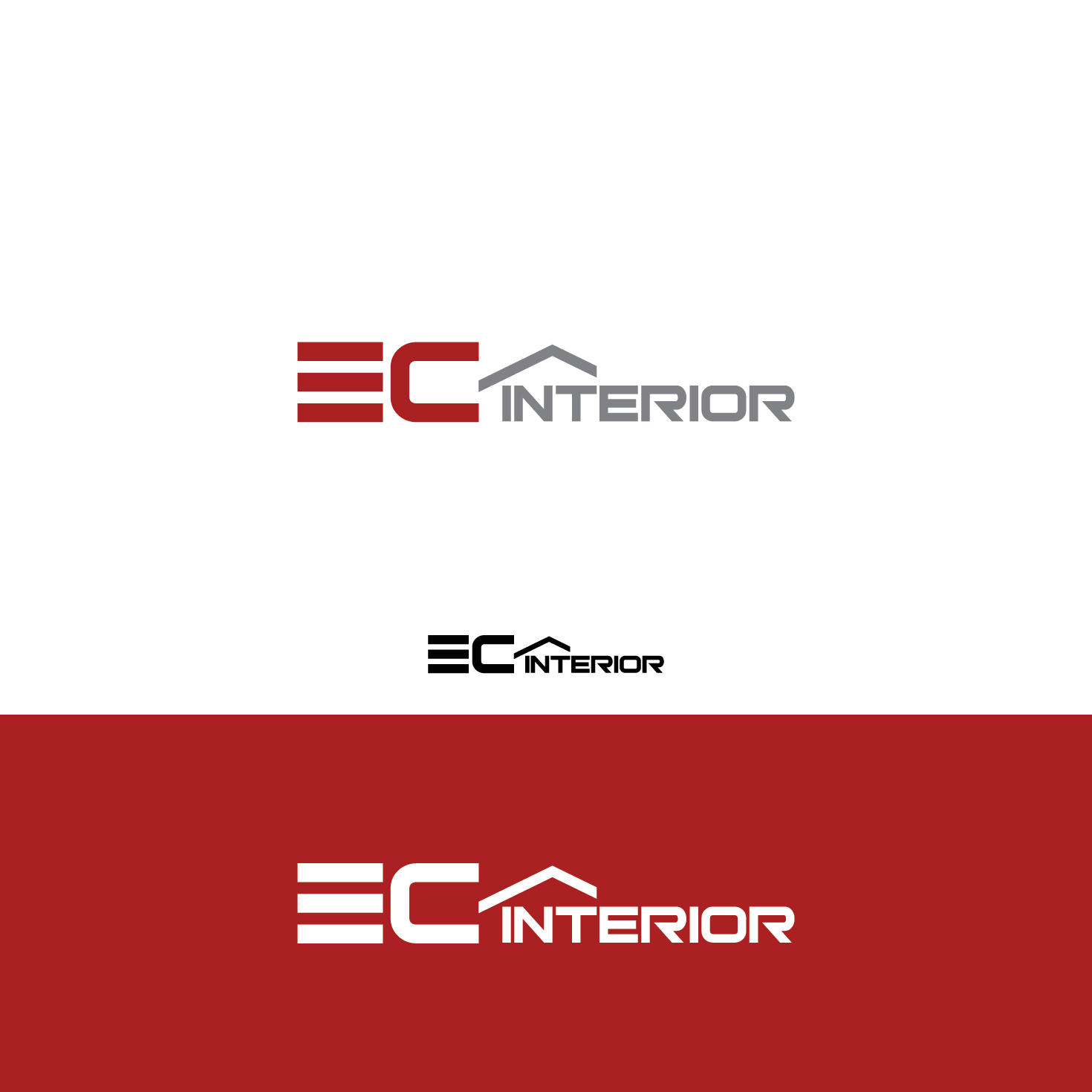 Logo Design by Maxo-Biz for EC Interior  | Design #23025260