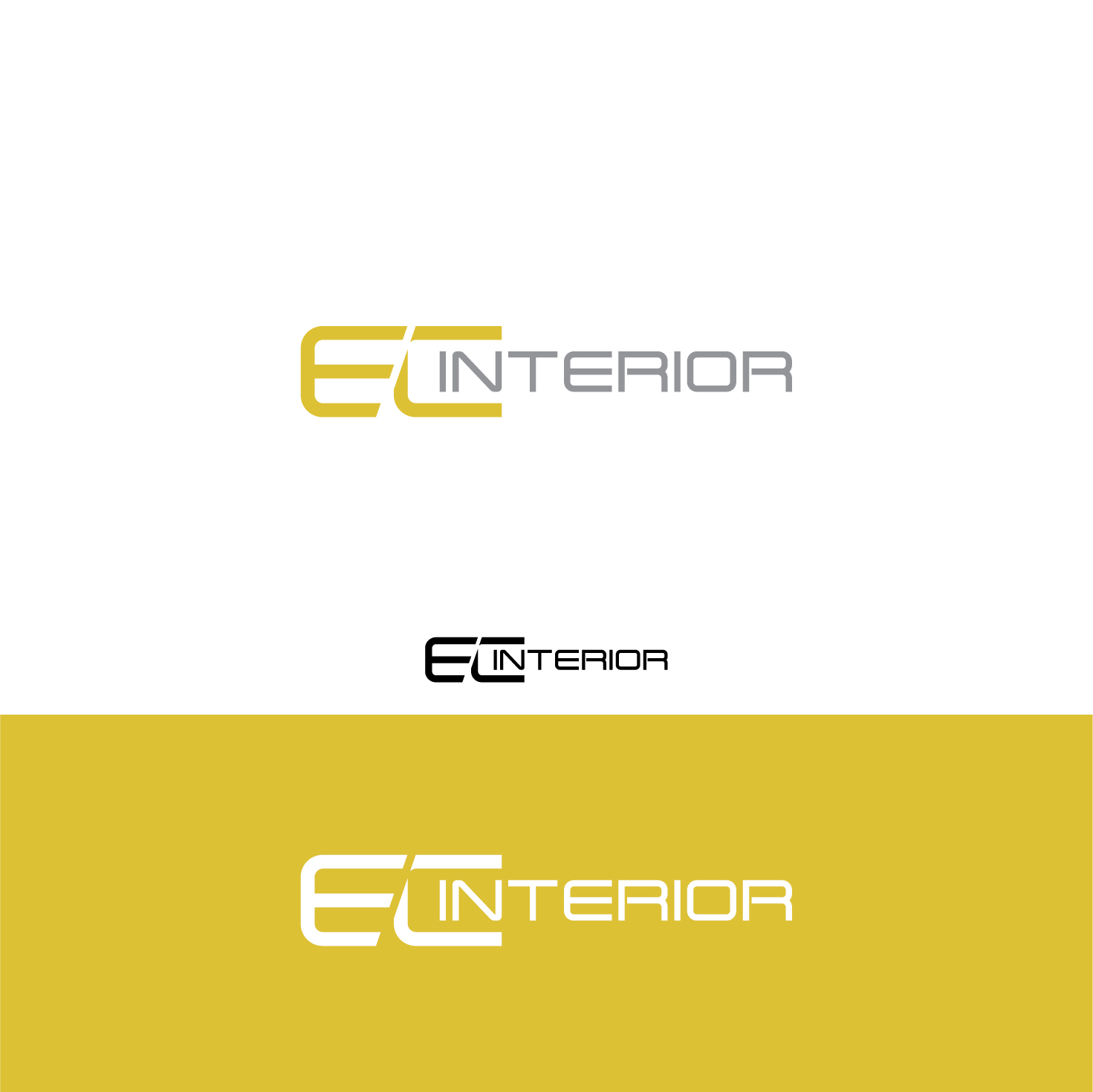 Logo Design by Maxo-Biz for EC Interior  | Design #23025261