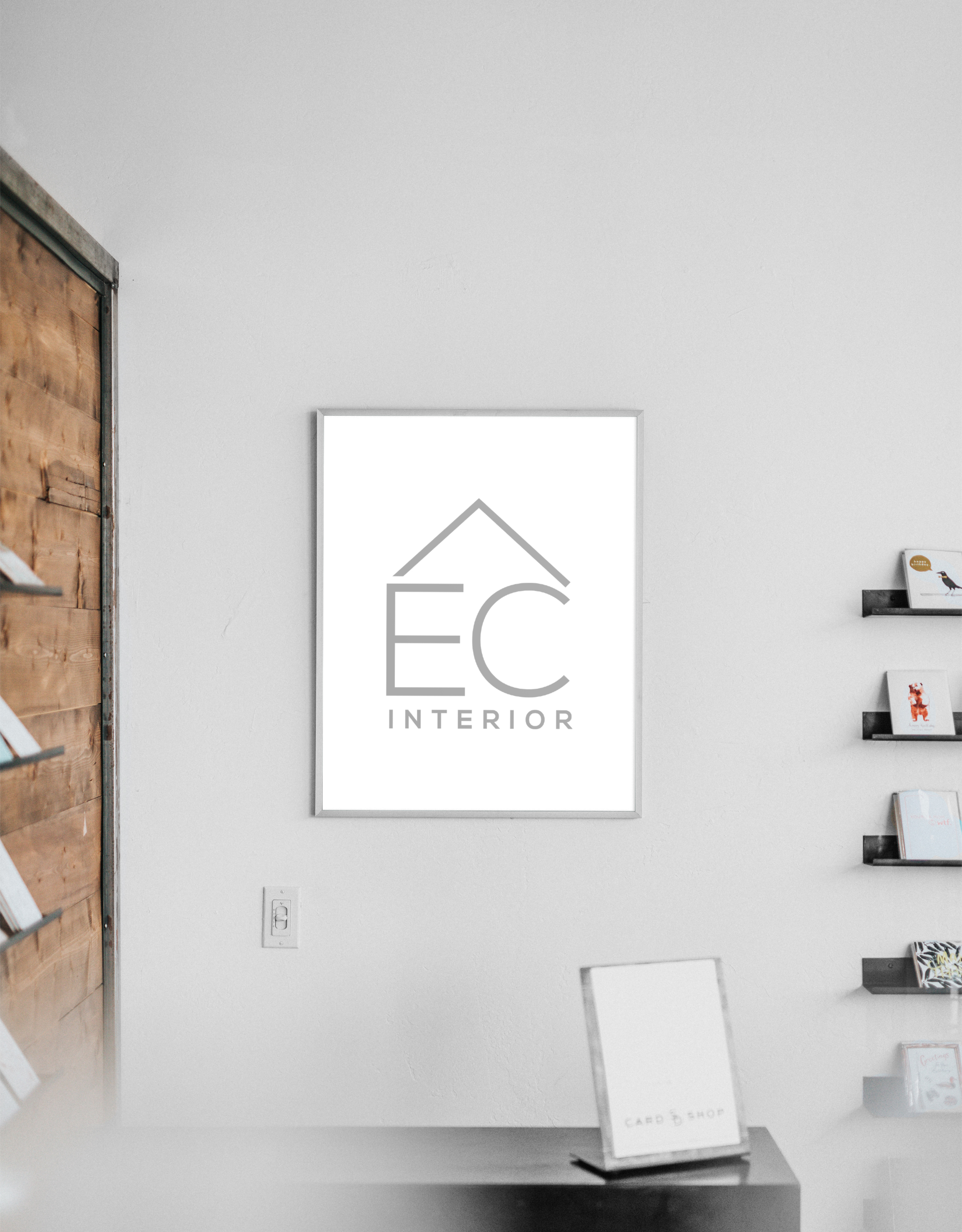 Logo Design by Maria Graphics™ for EC Interior  | Design #23024253