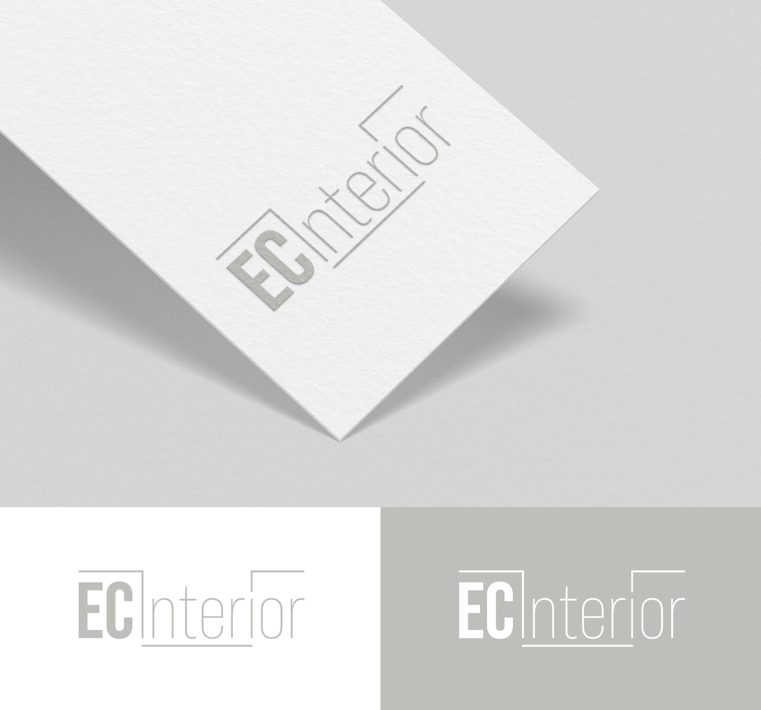 Logo Design by H-H Arts for EC Interior  | Design #23032721