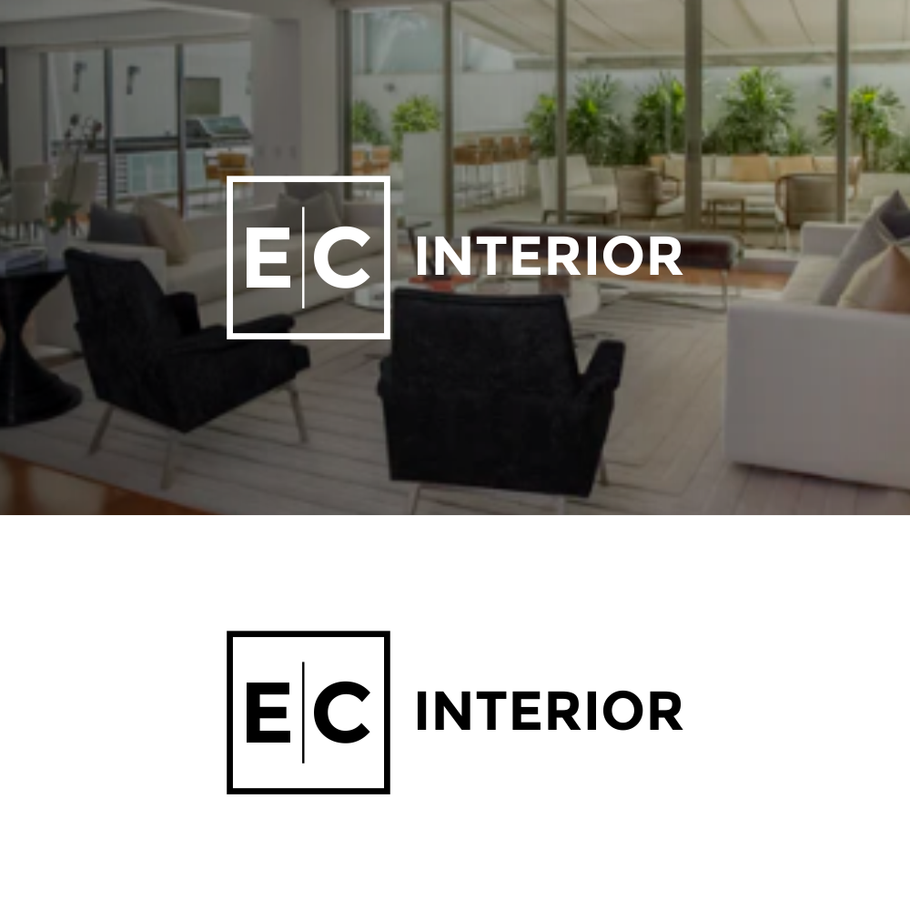 Logo Design by rinaldoajigunadi 2 for EC Interior  | Design #23030892