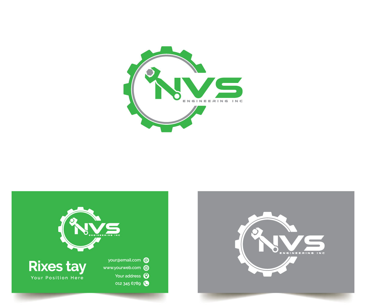 Logo Design by Rixes tay for NVS Engineering | Design #23018913