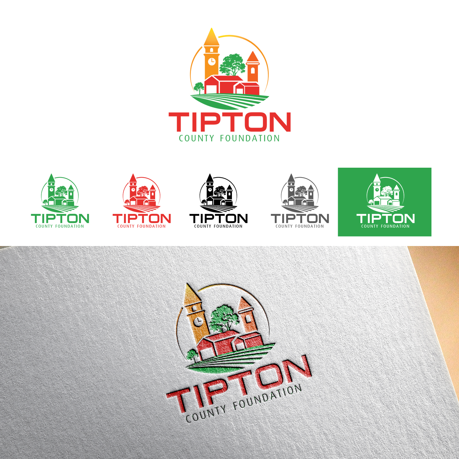 Logo-Design von Maxo-Biz für Tipton County Foundation | Design #23026504