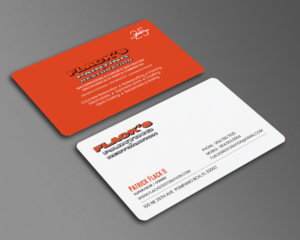 Business Card Design by chandrayaan.creative for Flack's Painting & Waterproofing Inc. | Design: #23033883