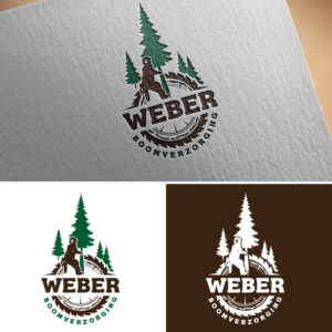 WEBER Boomverzorging | Diseño de Logo por Graphic Bricks