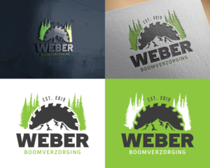 WEBER Boomverzorging | Logo Design by H-H Arts