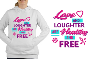 Love and Laughter Are Healthy and Free | Logo Design by NILDesigns