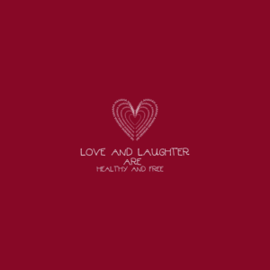 Love and Laughter Are Healthy and Free | Diseño de Logo por eiffel tesla