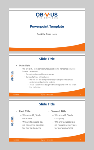 PowerPoint Design by bojboga for this project | Design: #23047542