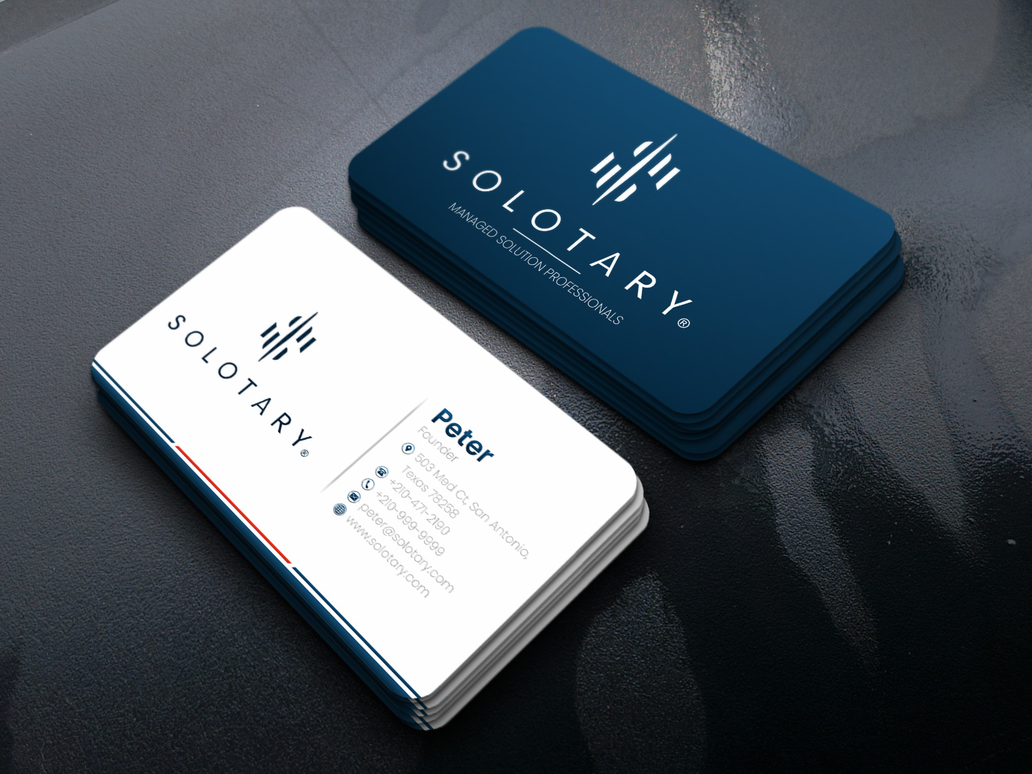 Business Card Design by Petter Goms for this project | Design #23020913