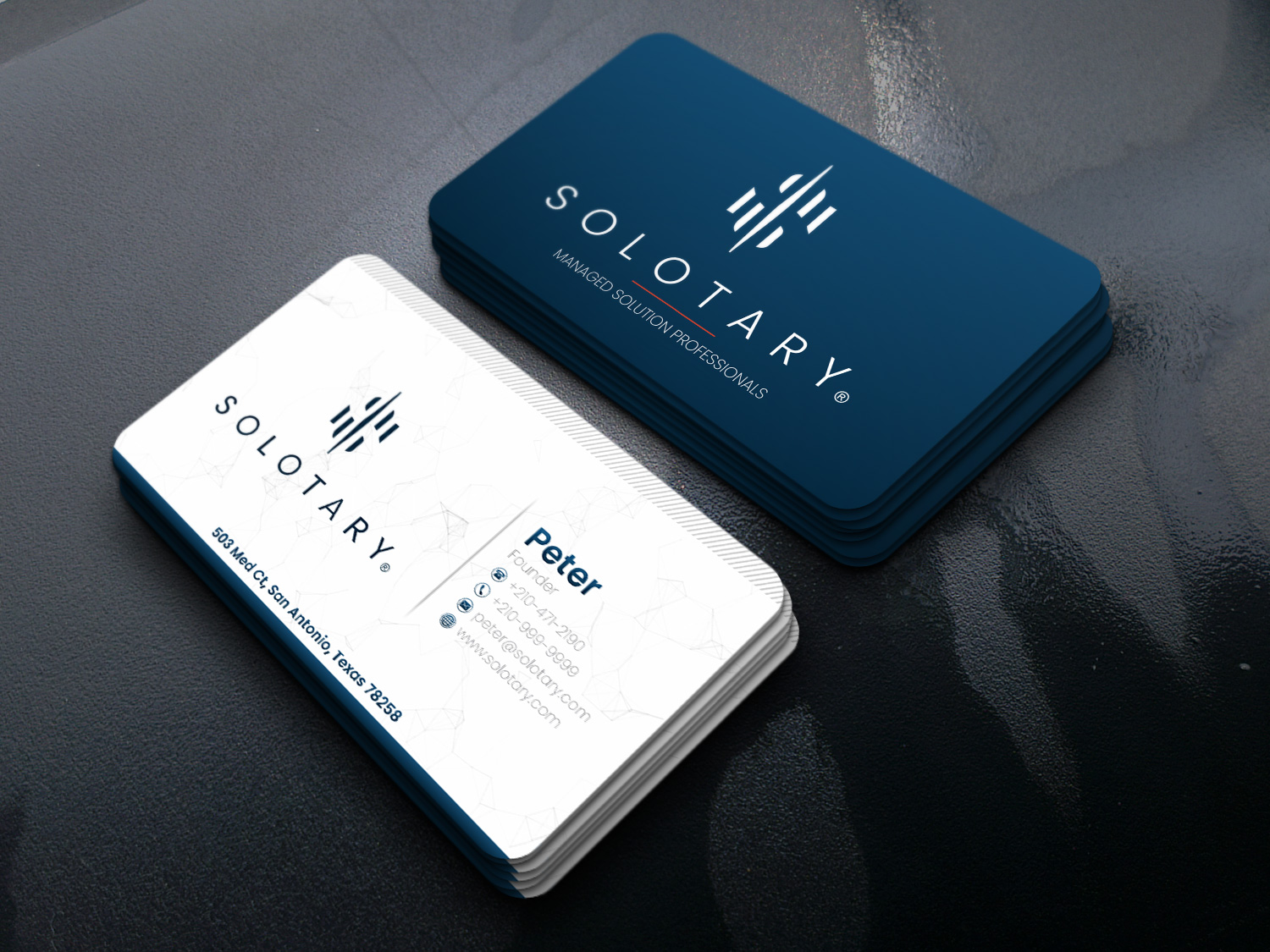Business Card Design by Petter Goms for this project | Design #23020952