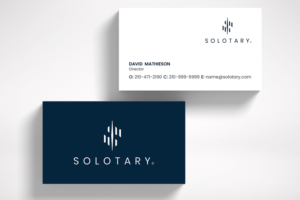 Solotary needs a business Card Design | Business Card Design by R.design